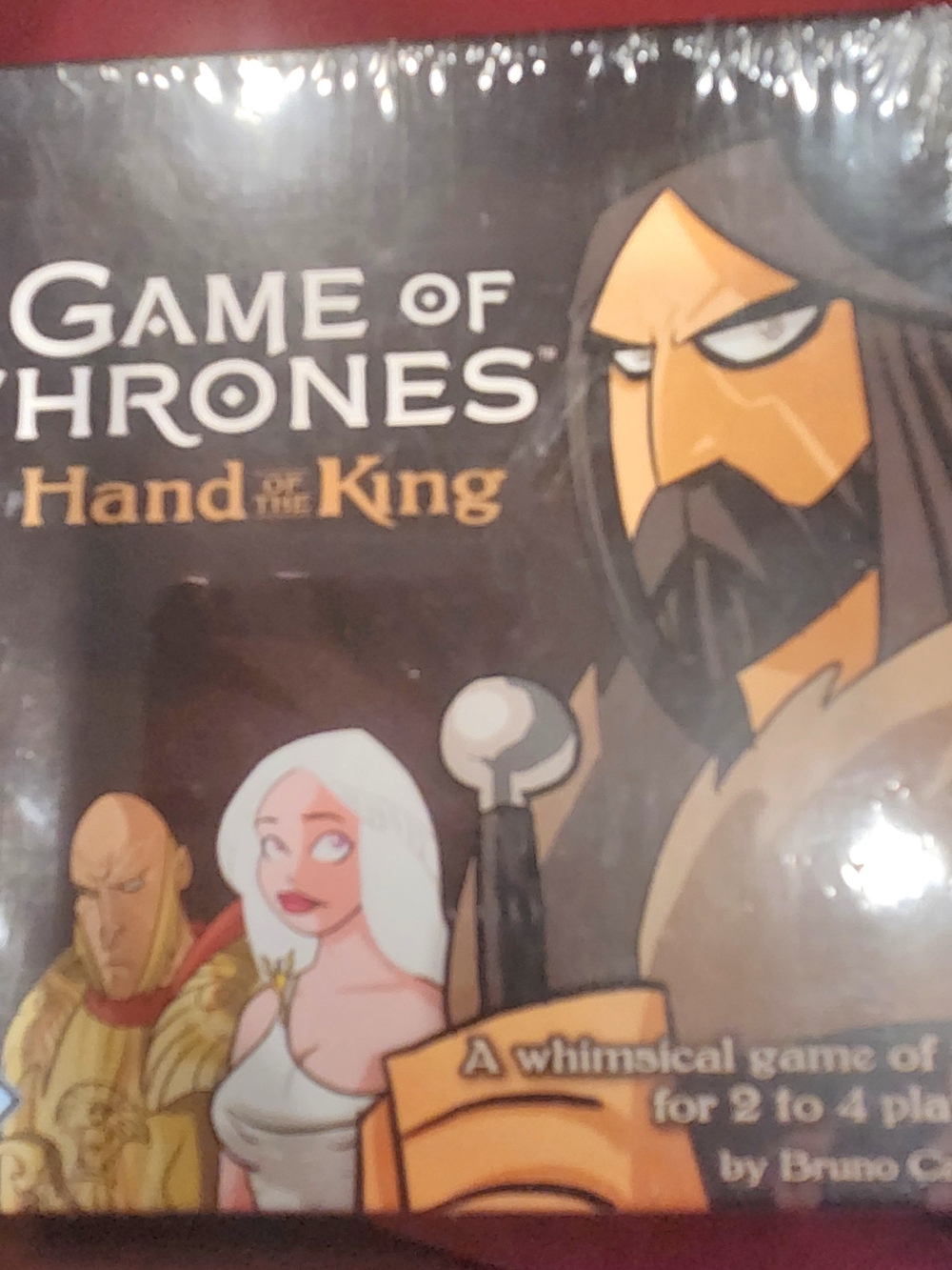 : Hand of the King Board Game - Black Box